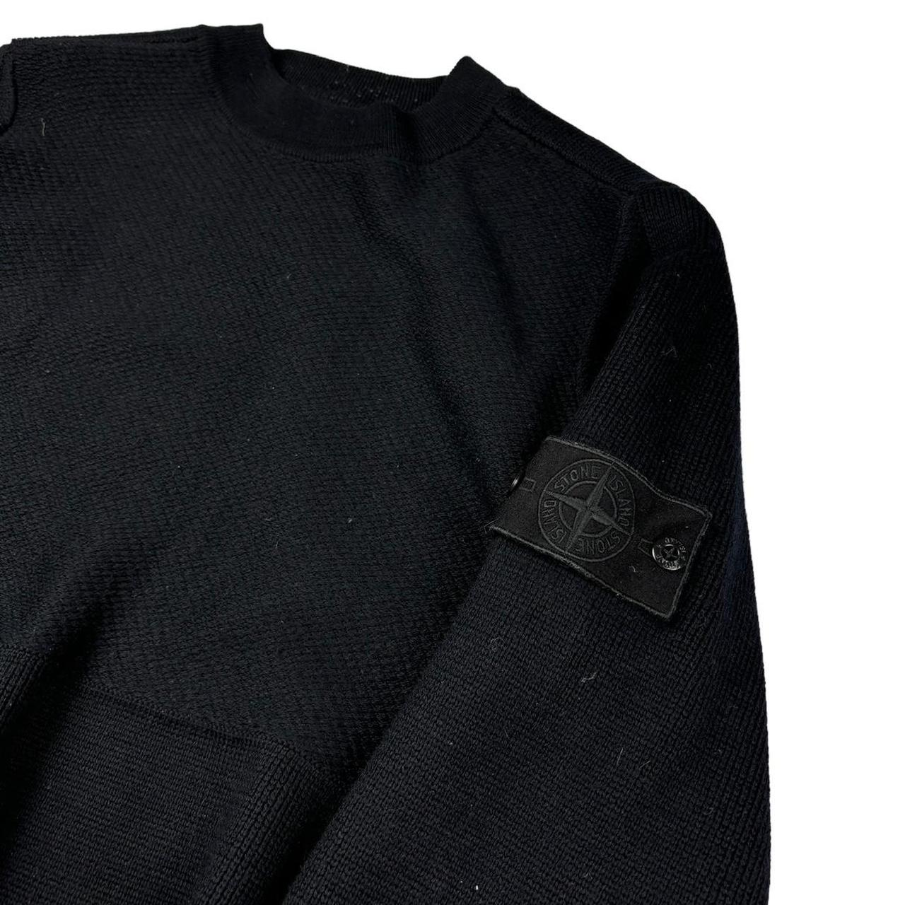 Stone island ghost knitted thick pullover sweatshirt (XL)
