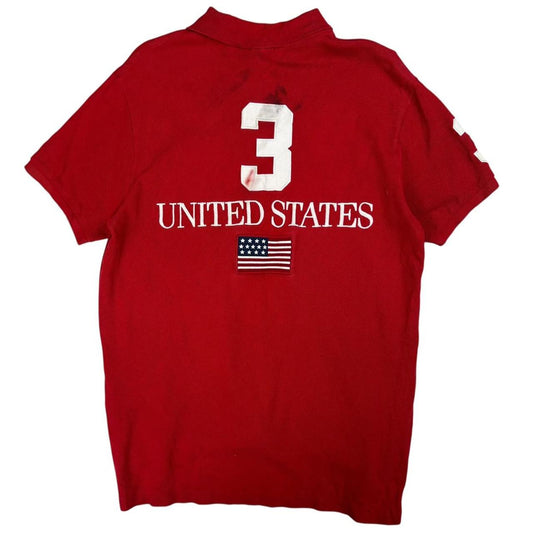 Ralph Lauren big pony chief Keef style USA polo shirt (L)