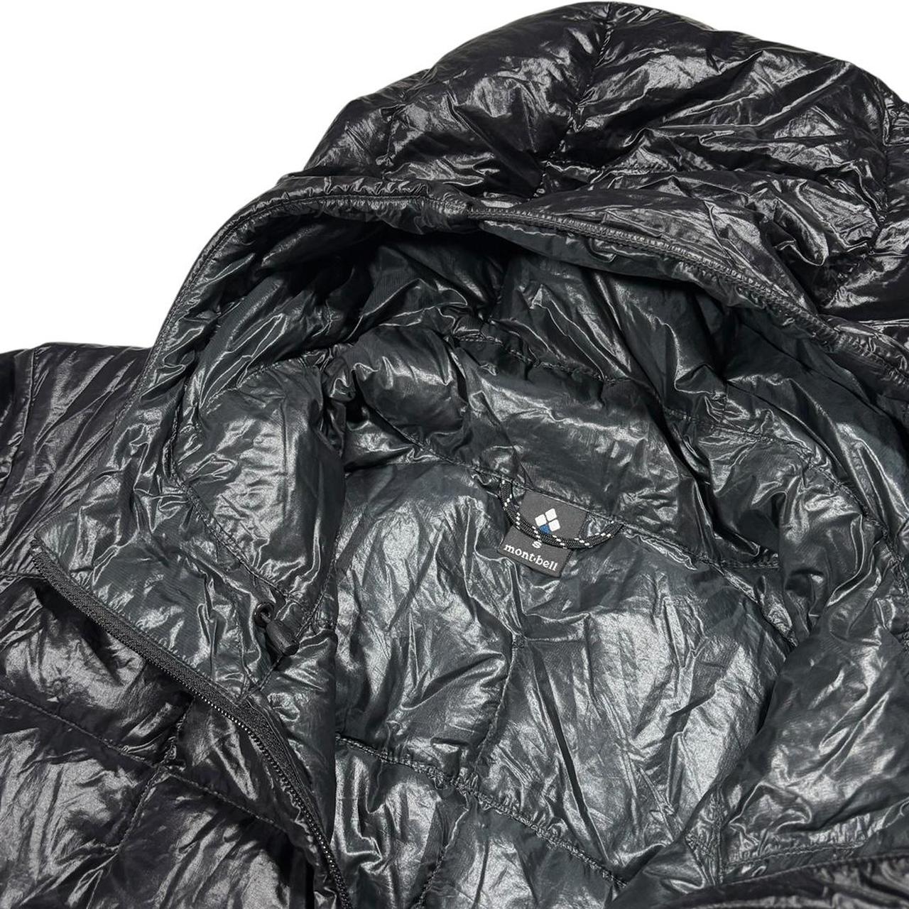 Montbell black square stitch superior down puffer jacket (S)