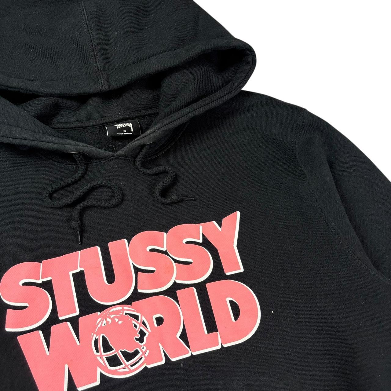 Stussy world pullover hoodie (S)