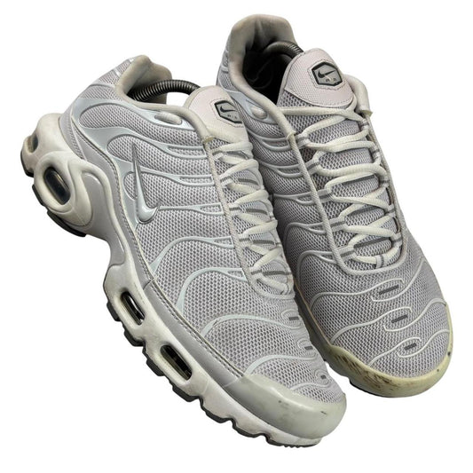 Nike TN air max plus ‘Triple white’ (UK8.5)