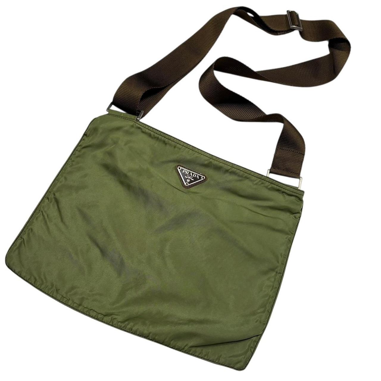 Prada Green cross body side bag
