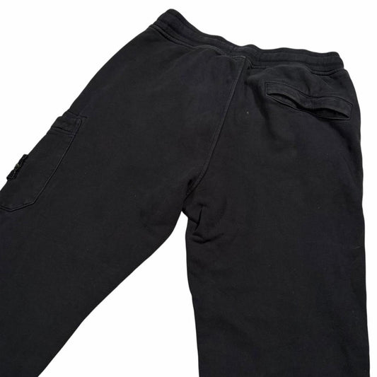 Stone island black joggers (S)