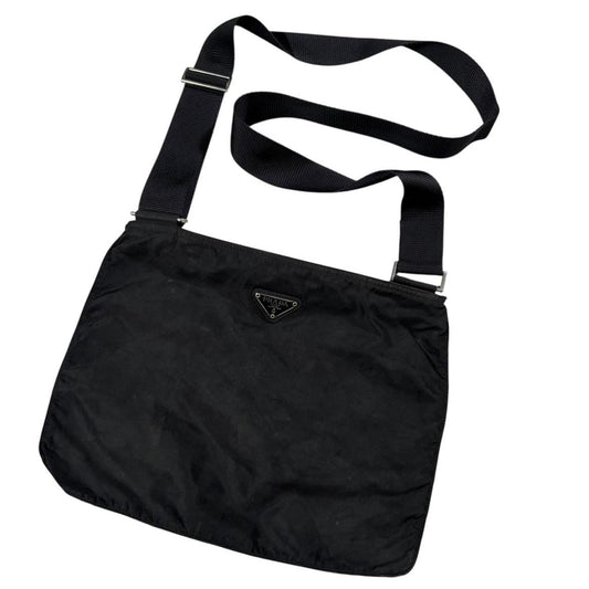 Prada black crossbody side bag