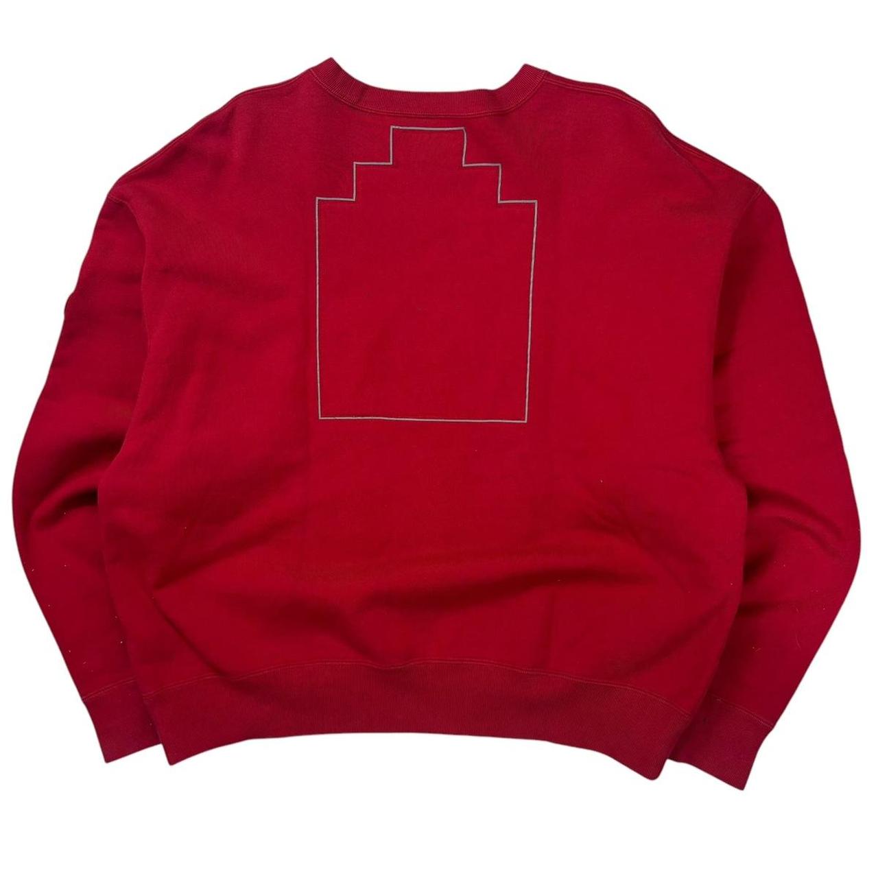 Cav empt embroidered logo pullover sweatshirt (M)