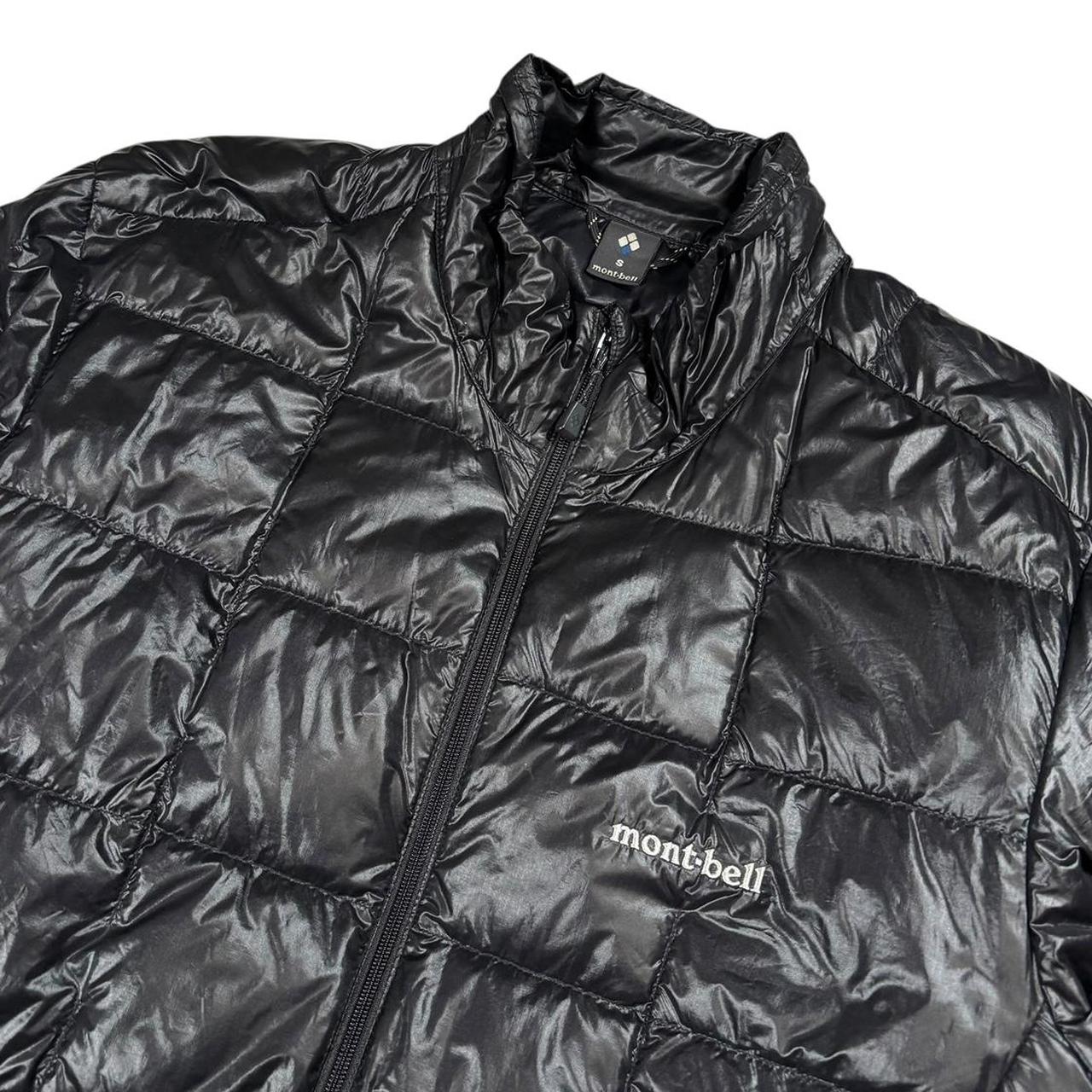 Montbell black square stitch down puffer jacket (M)