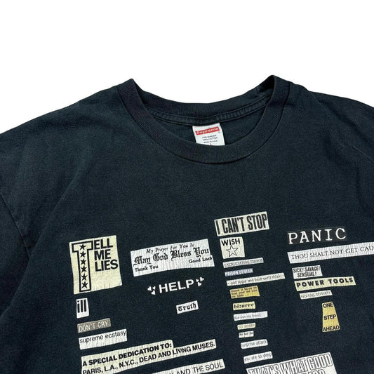 Supreme cutouts T shirt (L)