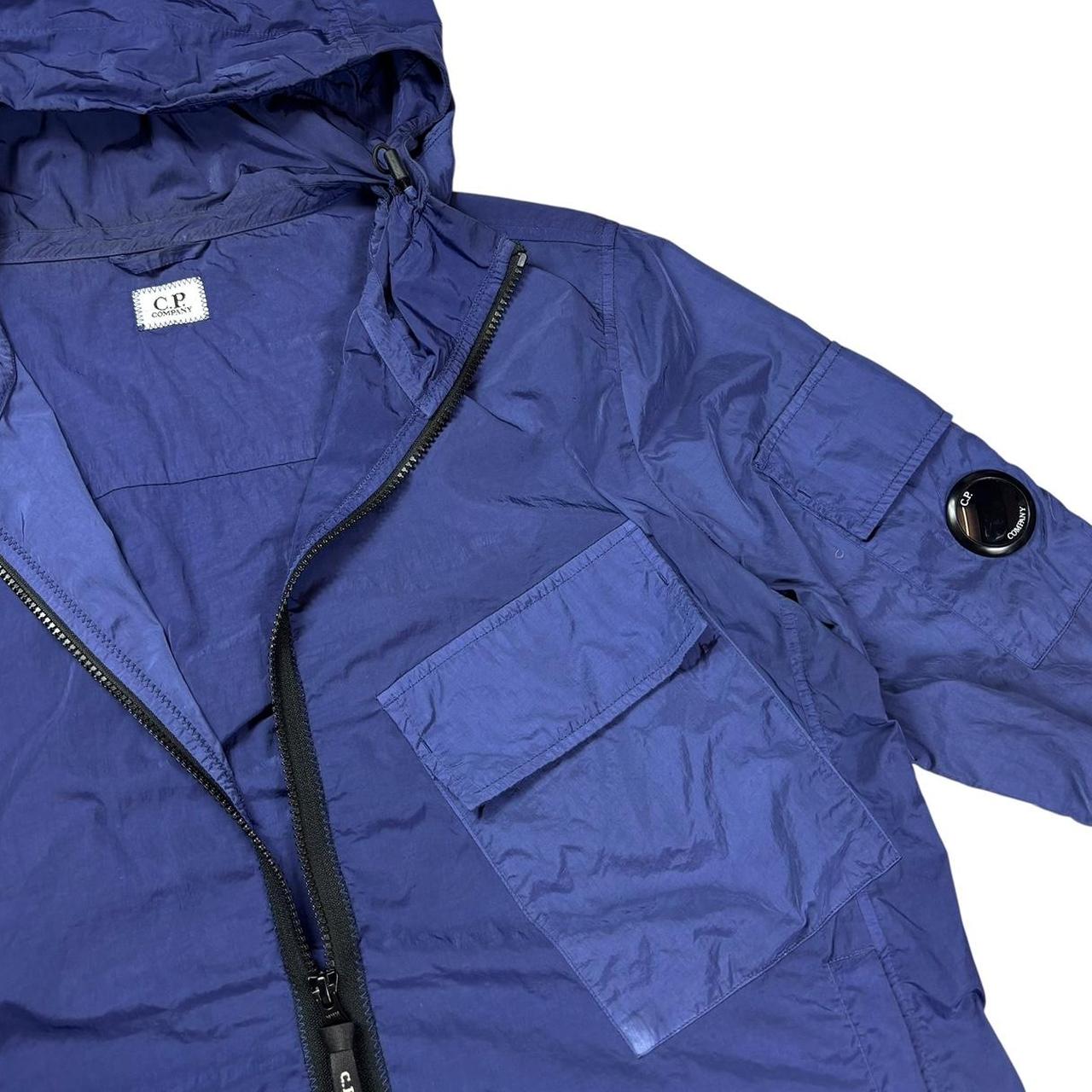 CP company chrome nylon shimmer windbreaker jacket (M)