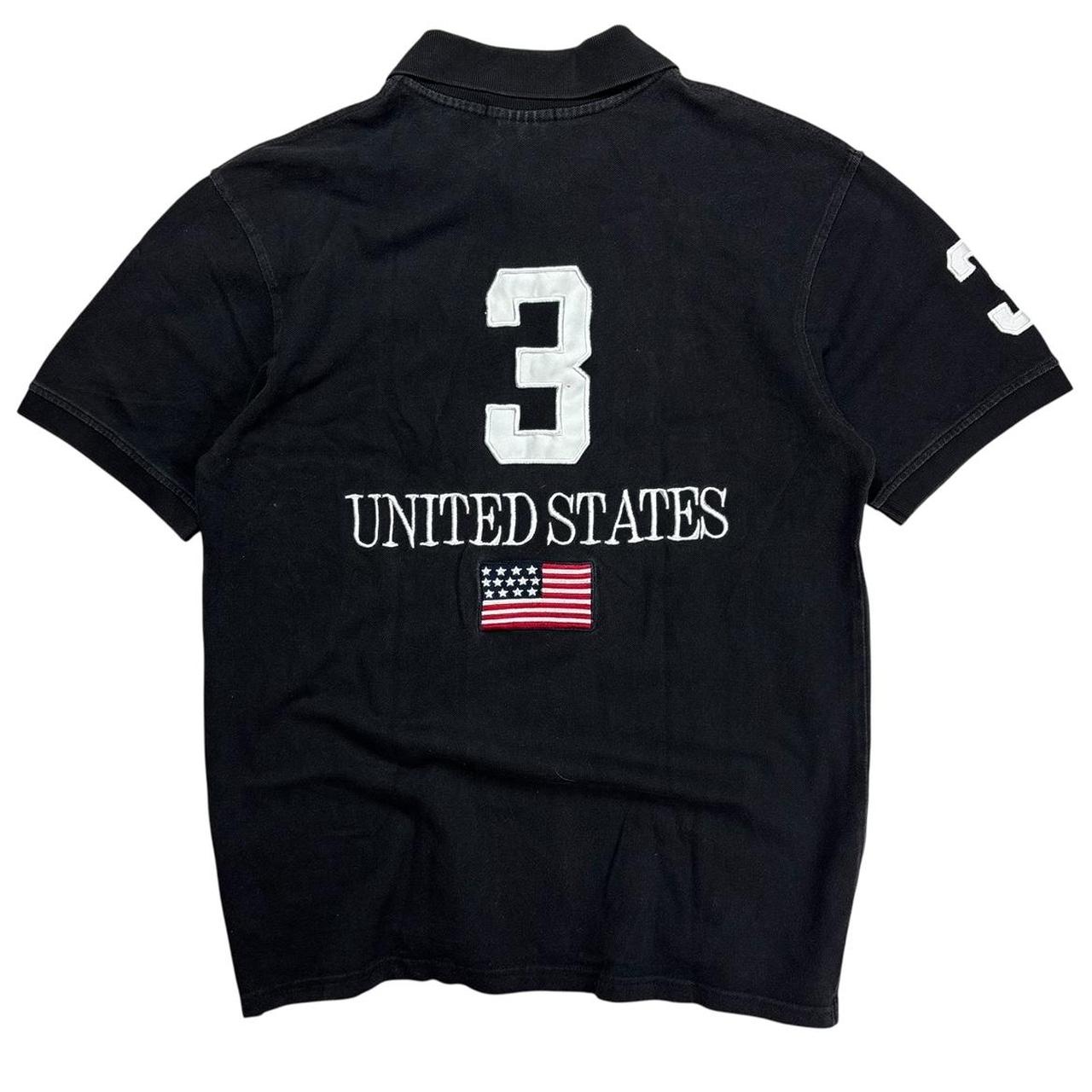 Ralph Lauren big pony chief keef style USA polo shirt (XL)