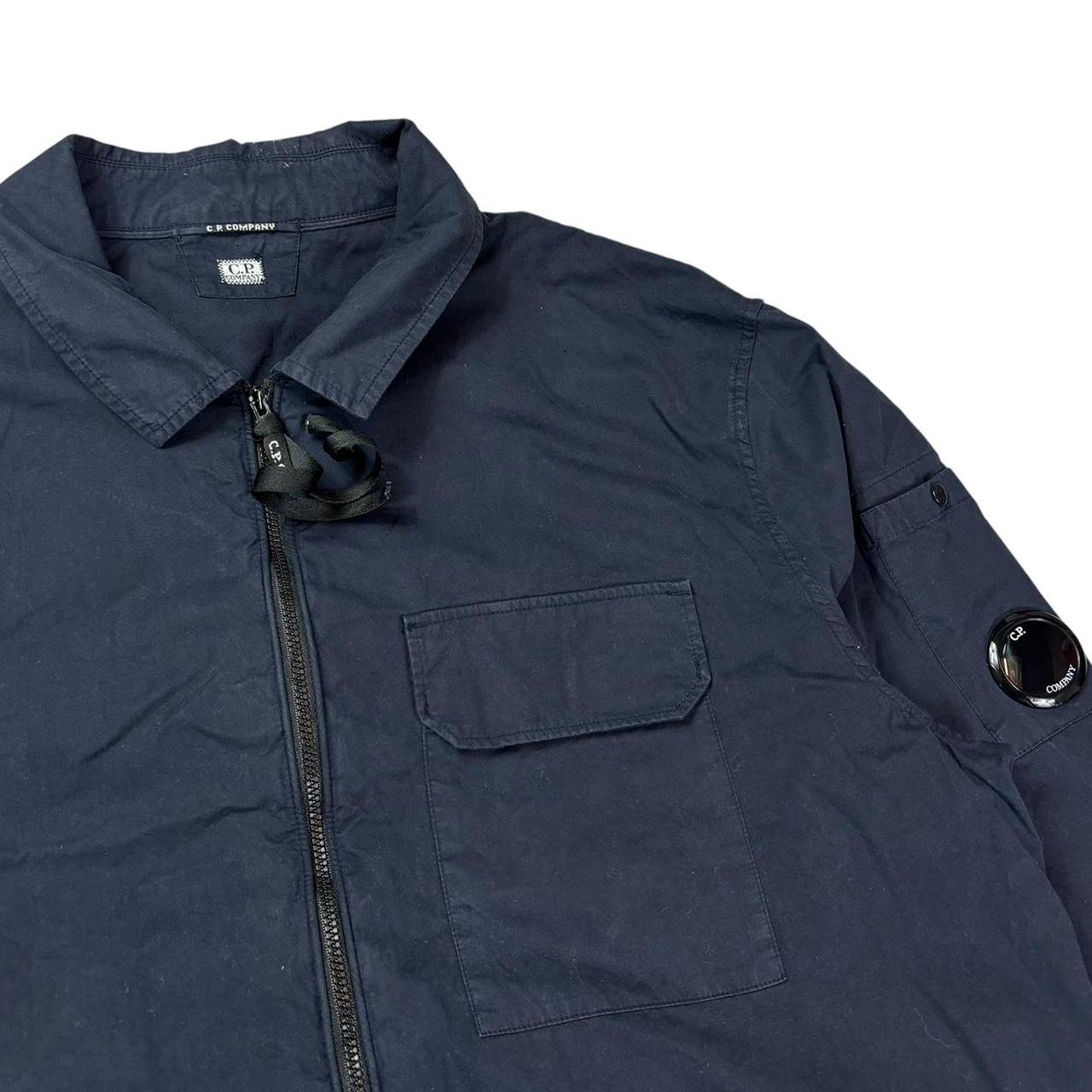 CP company navy single pocket met overshirt jacket (XXL)