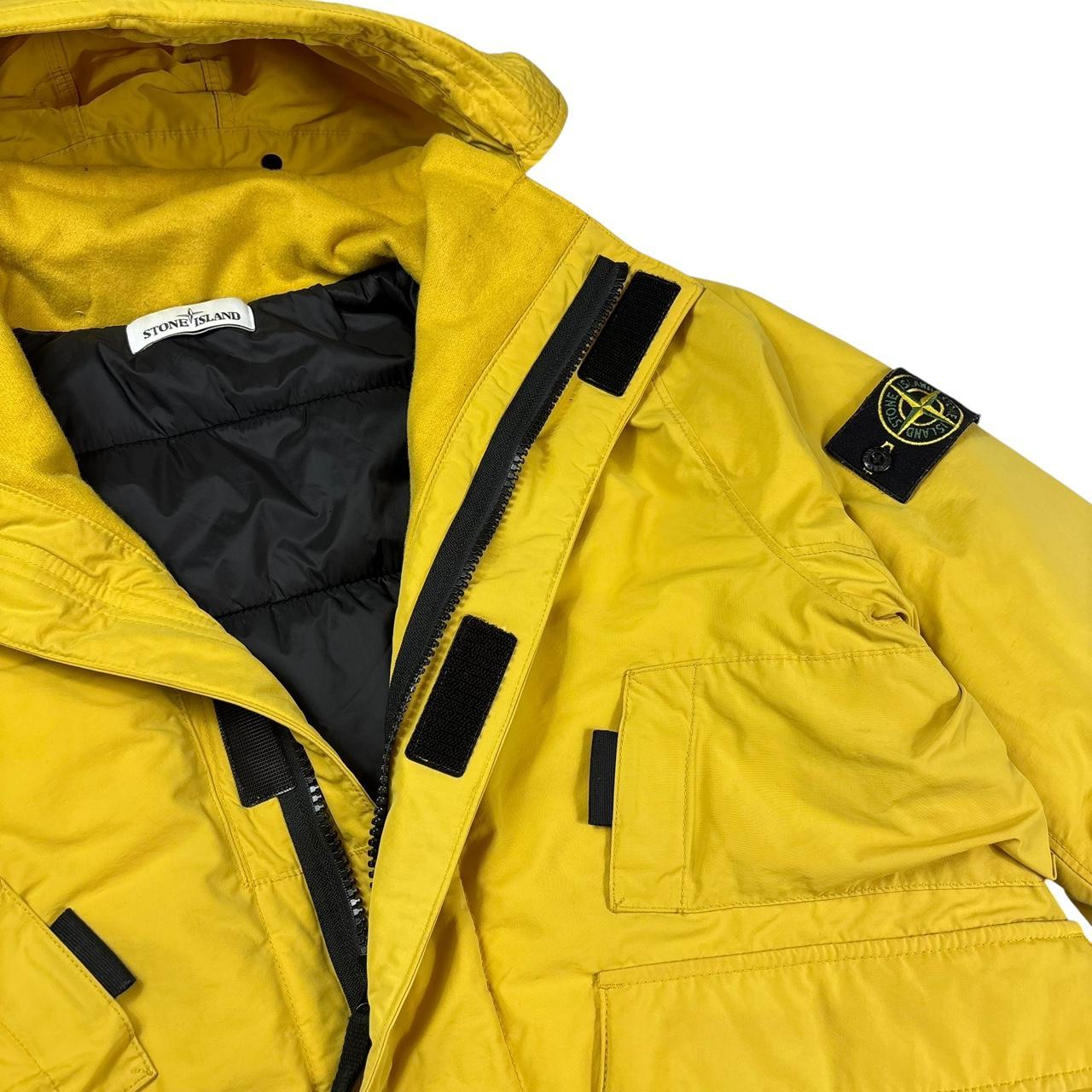 Stone island micro reps down puffer jacket with primaloft insulation technology (S)