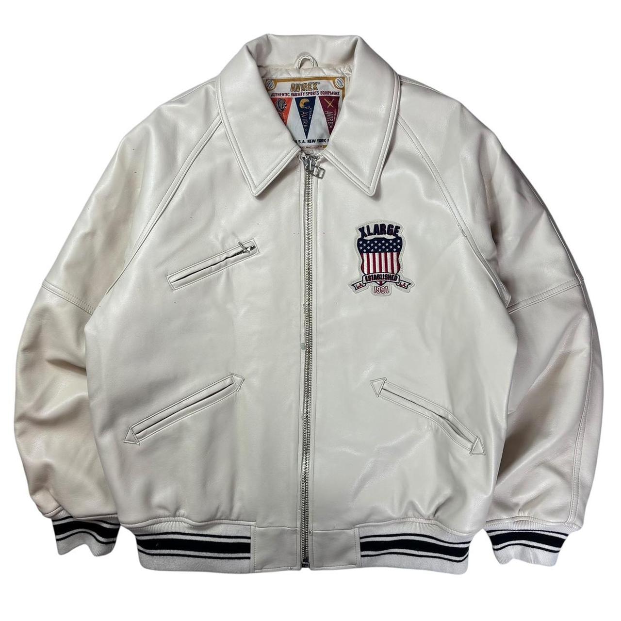 Avirex USA leather jacket (L)