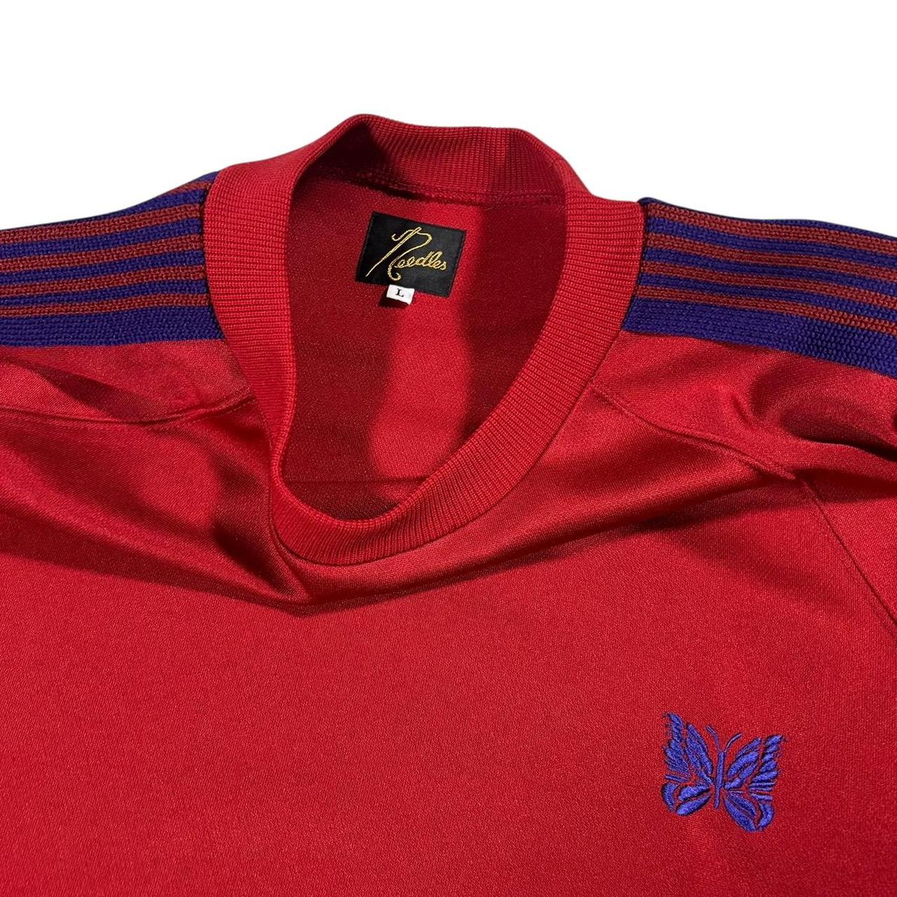 Needles red pullover sweatshirt (L)