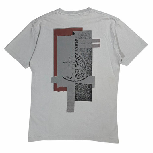 Stone island graphic T shirt (L)