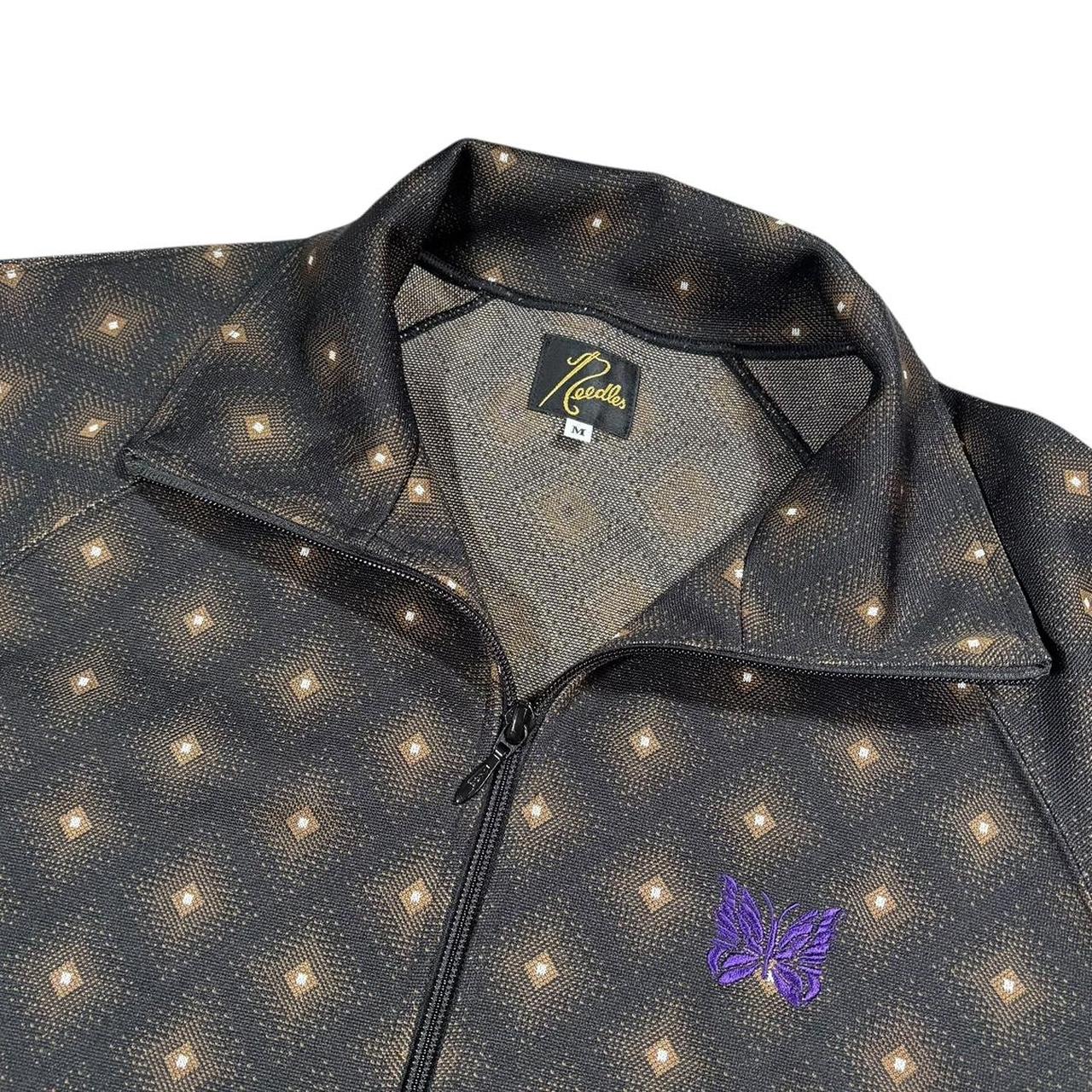 Needles pattern full zip tracksuit jacket (M)