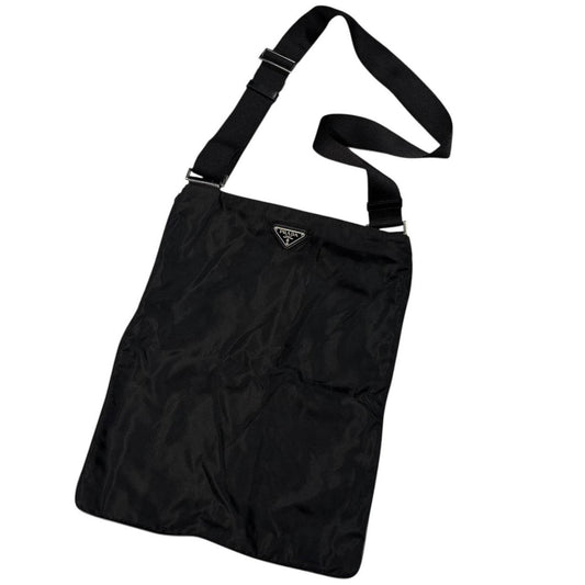 Prada black crossbody side bag