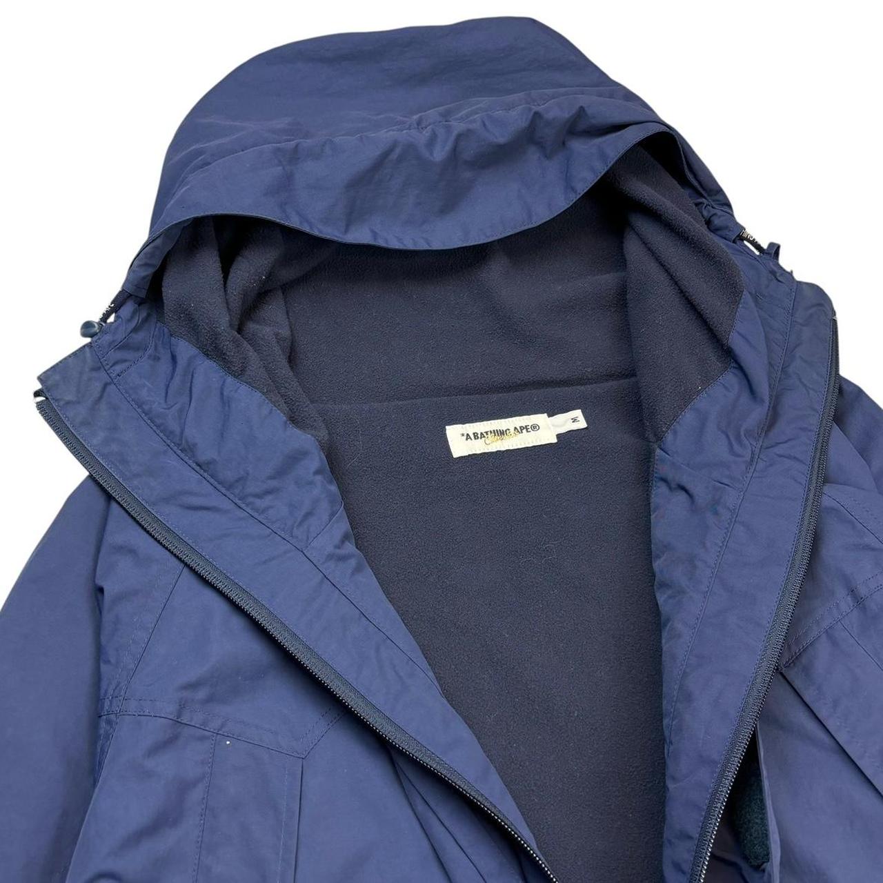 Bape navy snowboard jacket