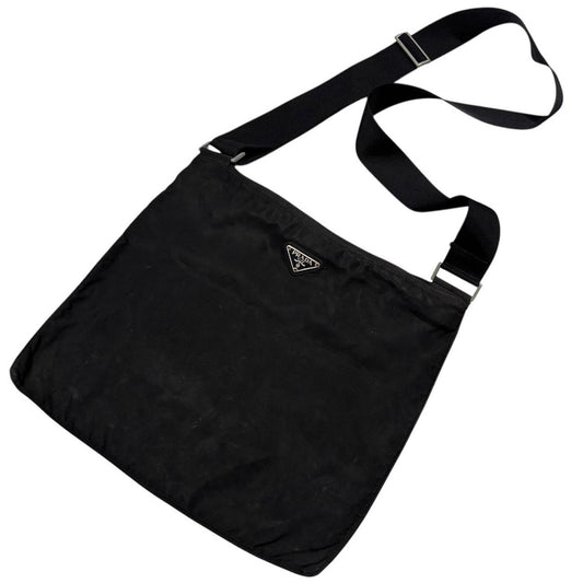 Prada black crossbody side bag