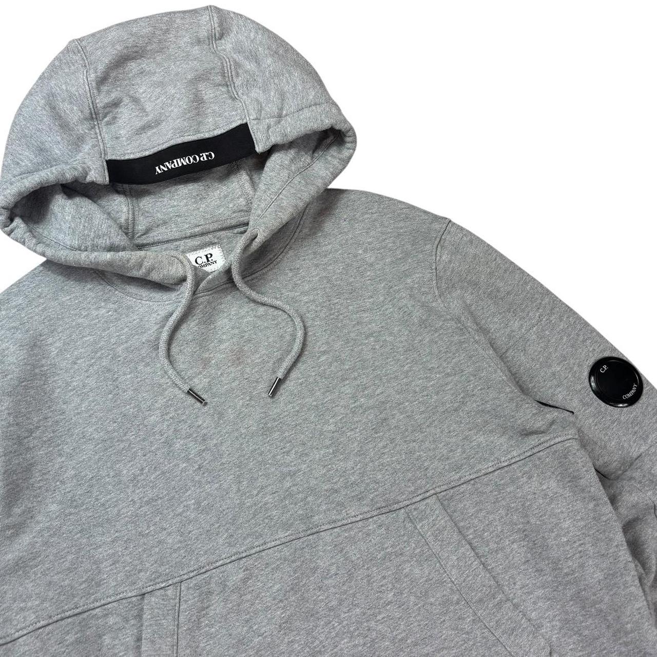 CP company grey pullover hoodie (S)