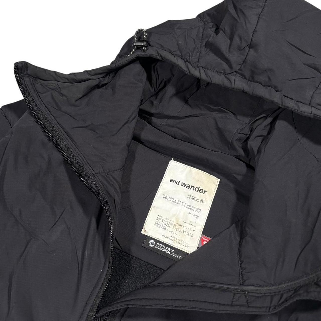 And wander pertex nylon top fleece jacket (L)