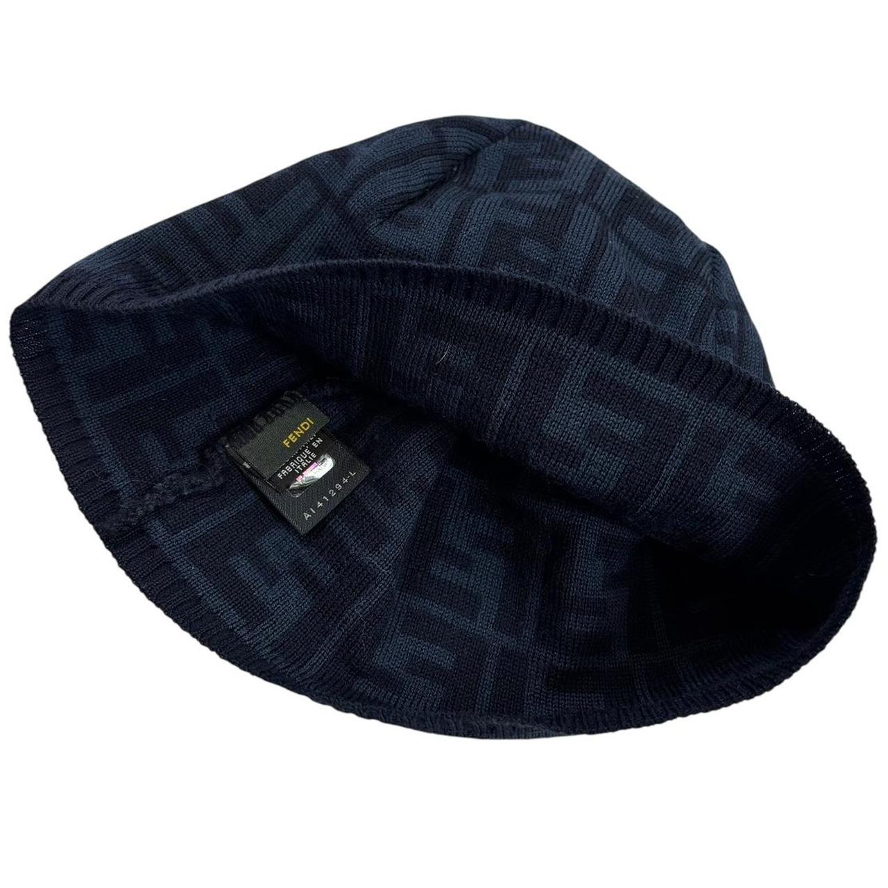 Fendi monogram wool beanie