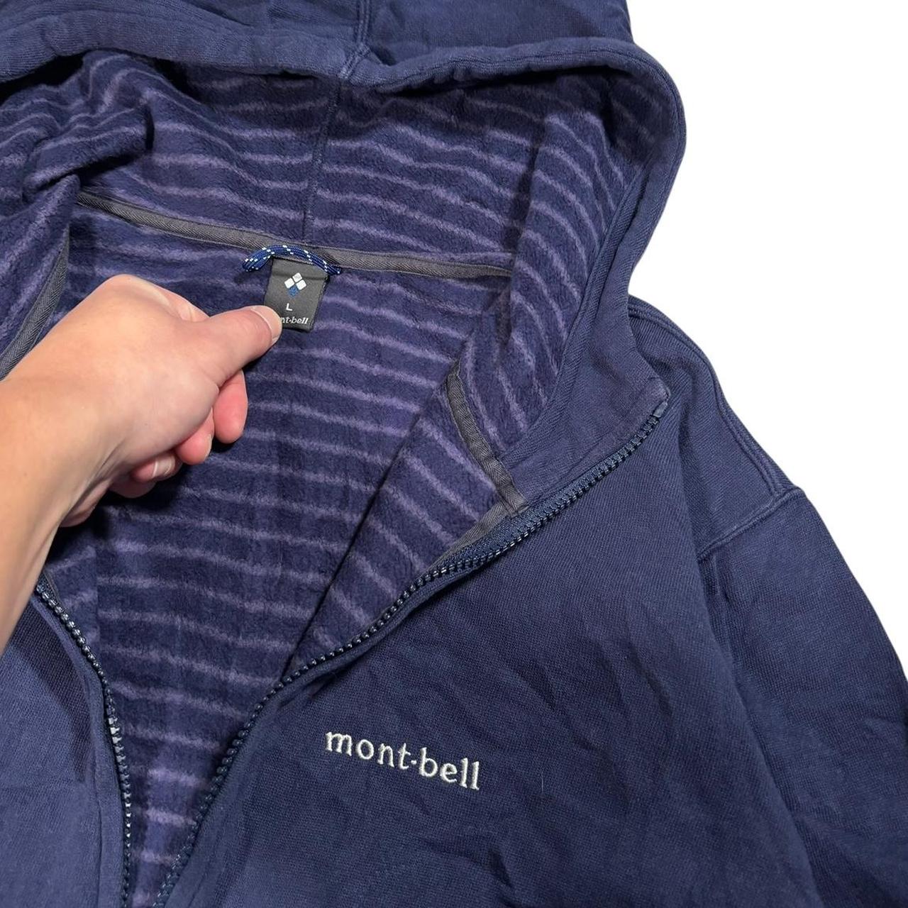 Montbell thick zip up hoodie (L)