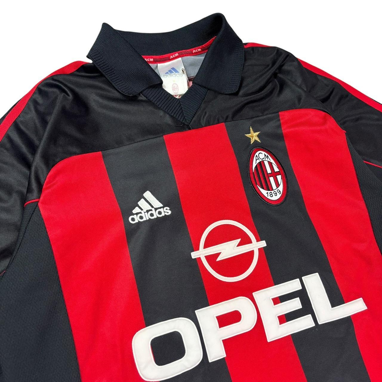 AC Milan 2000-2002 home football shirt (M)