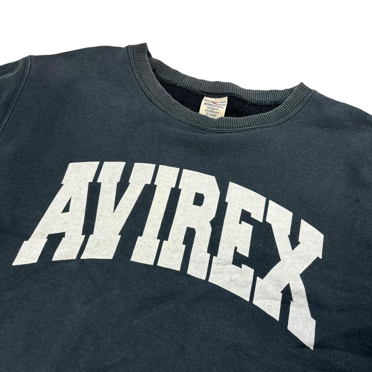 Avirex spellout sweatshirt (XL)