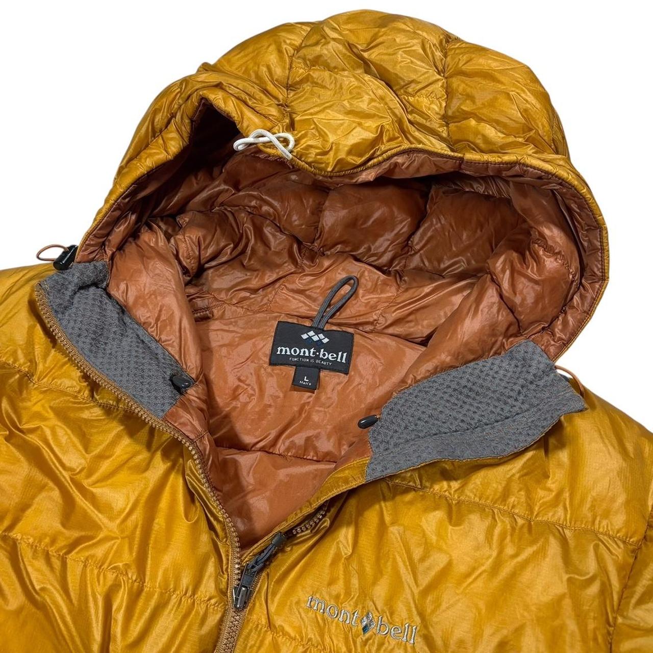 Montbell two tone down puffer jacket (L)