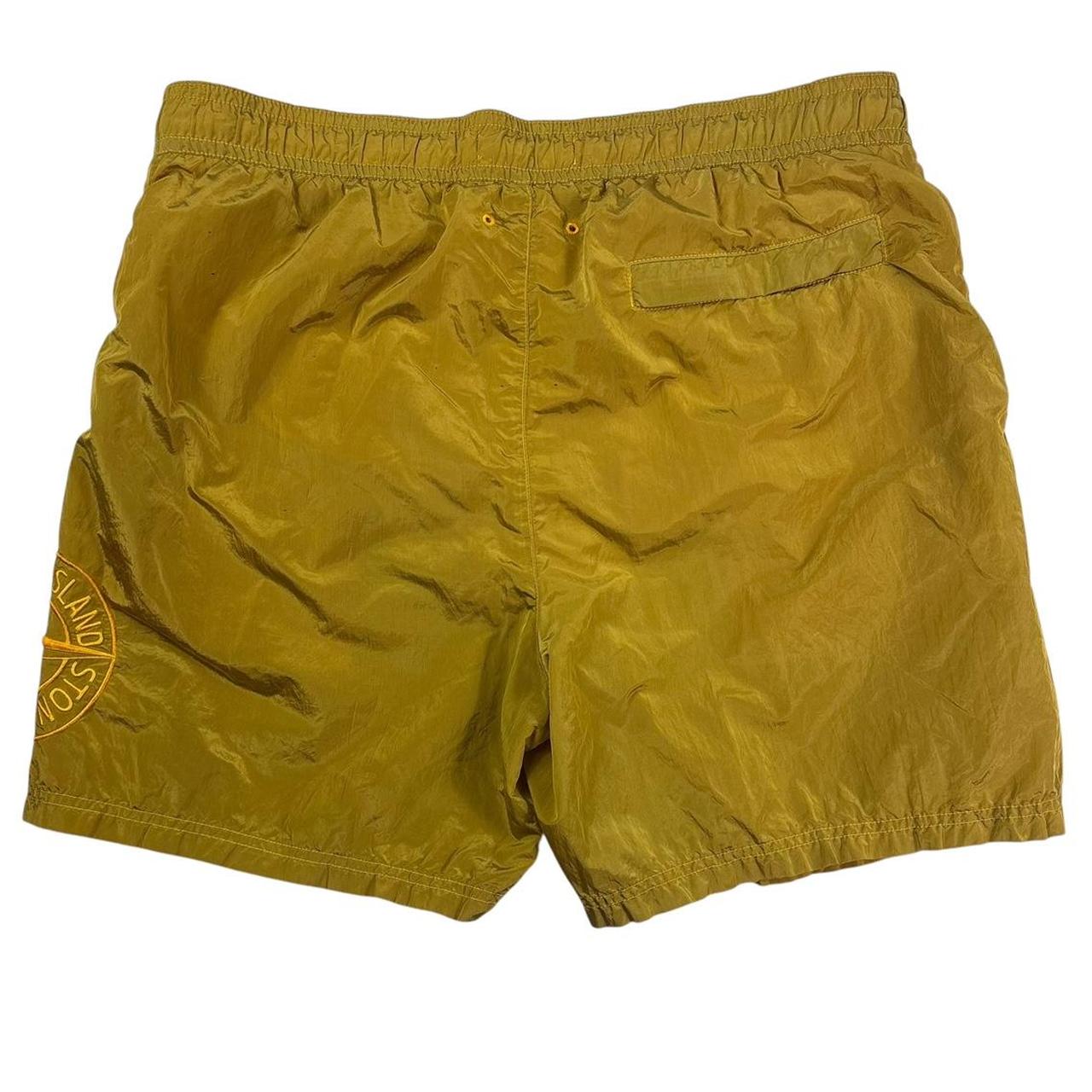 Stone island nylon metal shimmer swimming shorts (L)