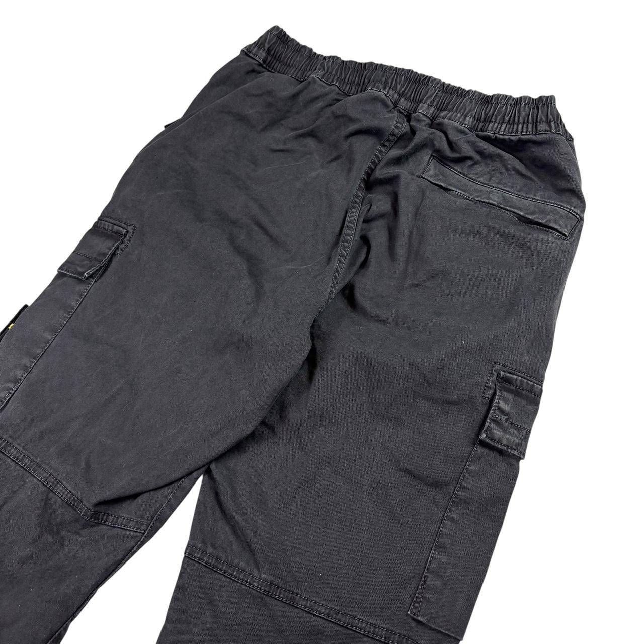 Stone island grey cargo trousers (W29)