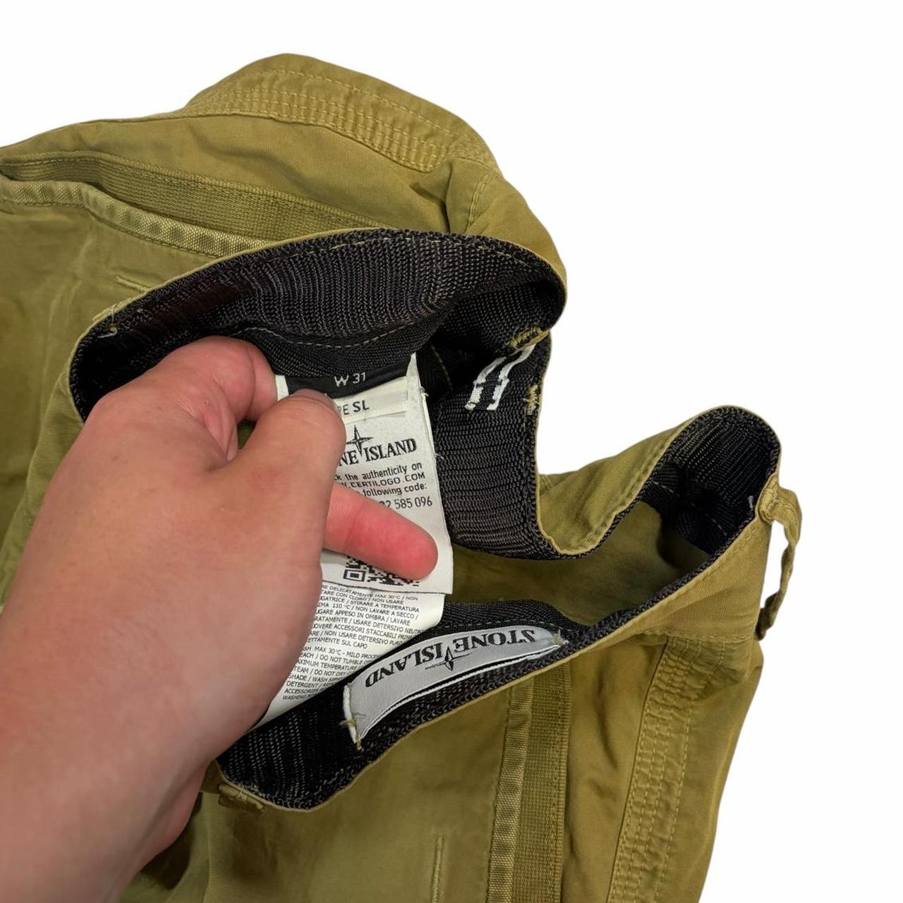 Stone island cargo trousers (W31)