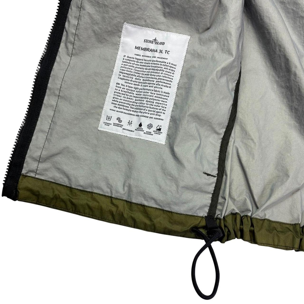 Stone island membrana 3L TC windbreaker jacket (L)