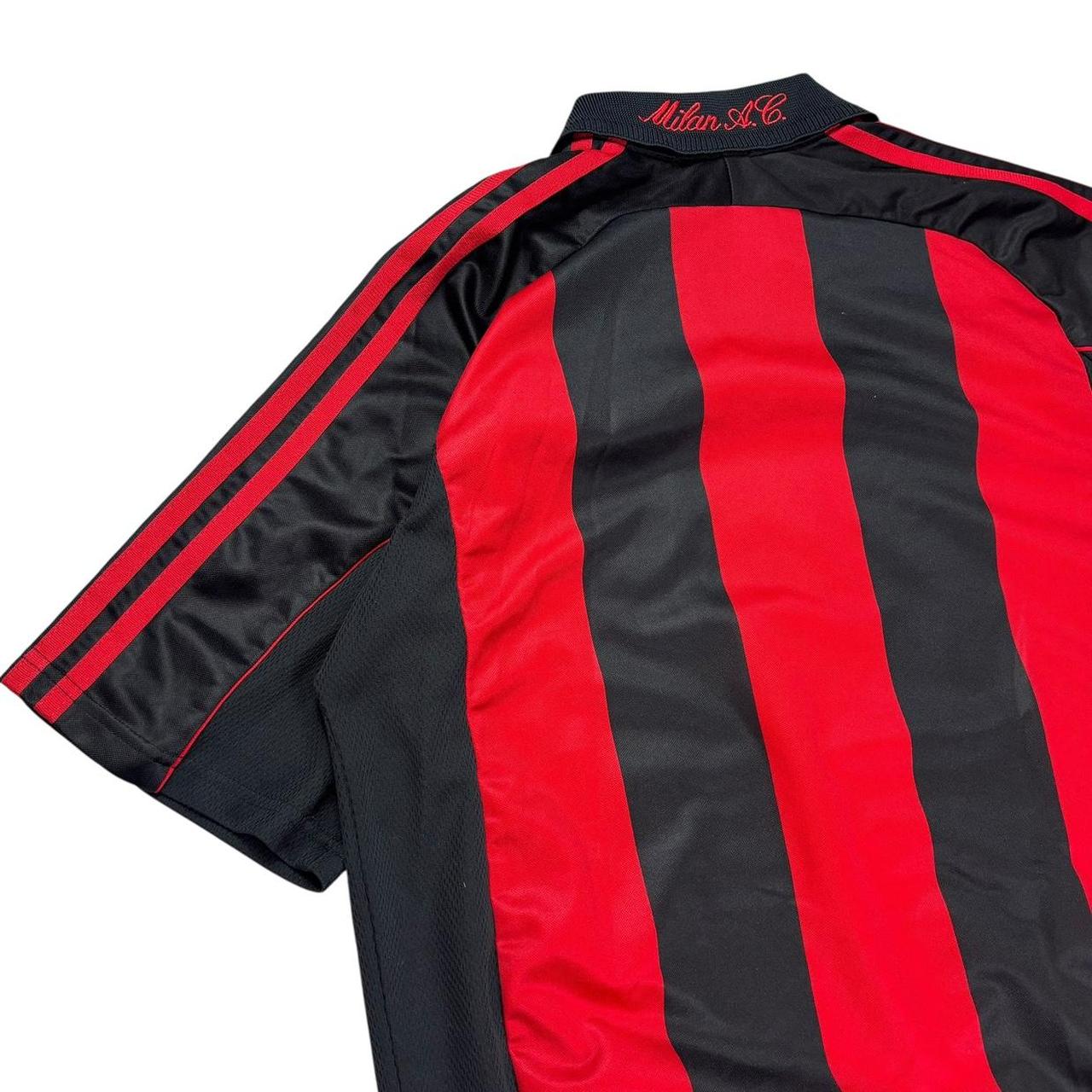 AC Milan 2000-2002 home football shirt (M)