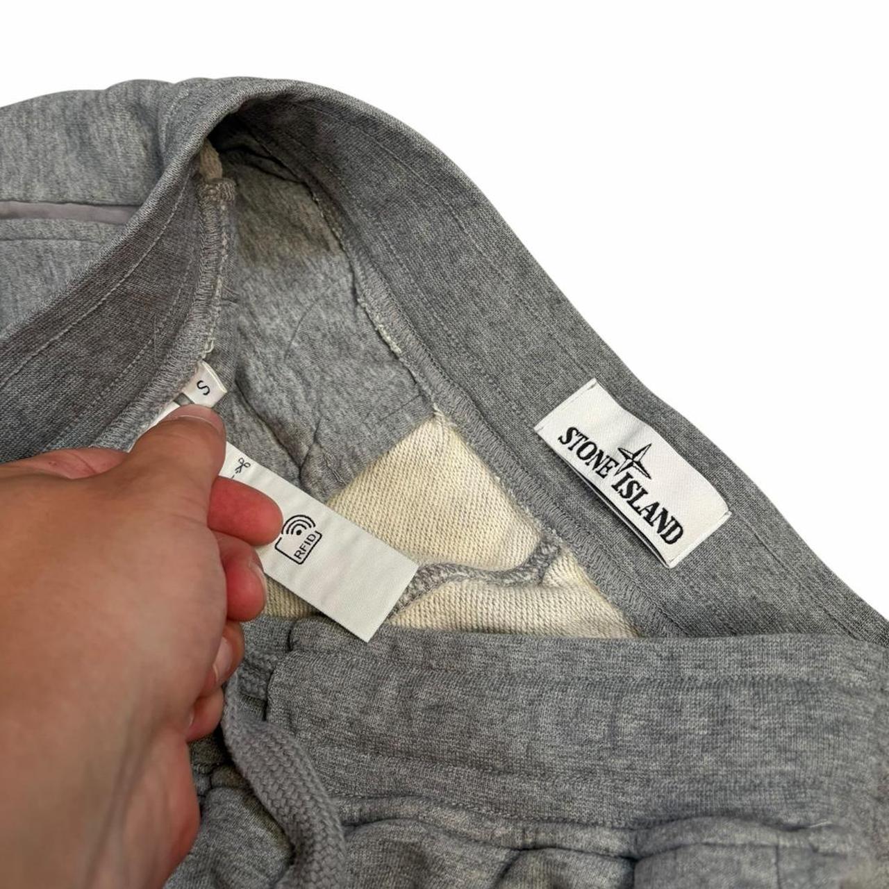 Stone island grey sweat shorts (S)