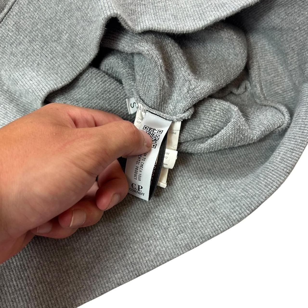 CP company grey pullover sweatshirt (S)