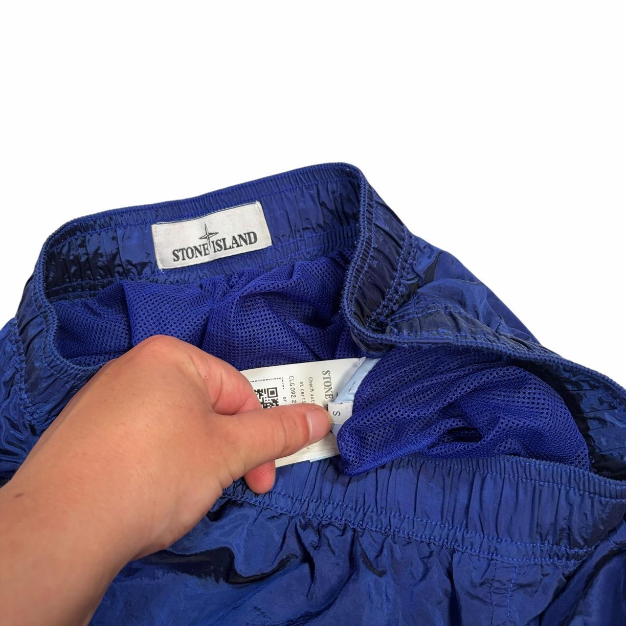 Stone island nylon metal shimmer swimming shorts (S)