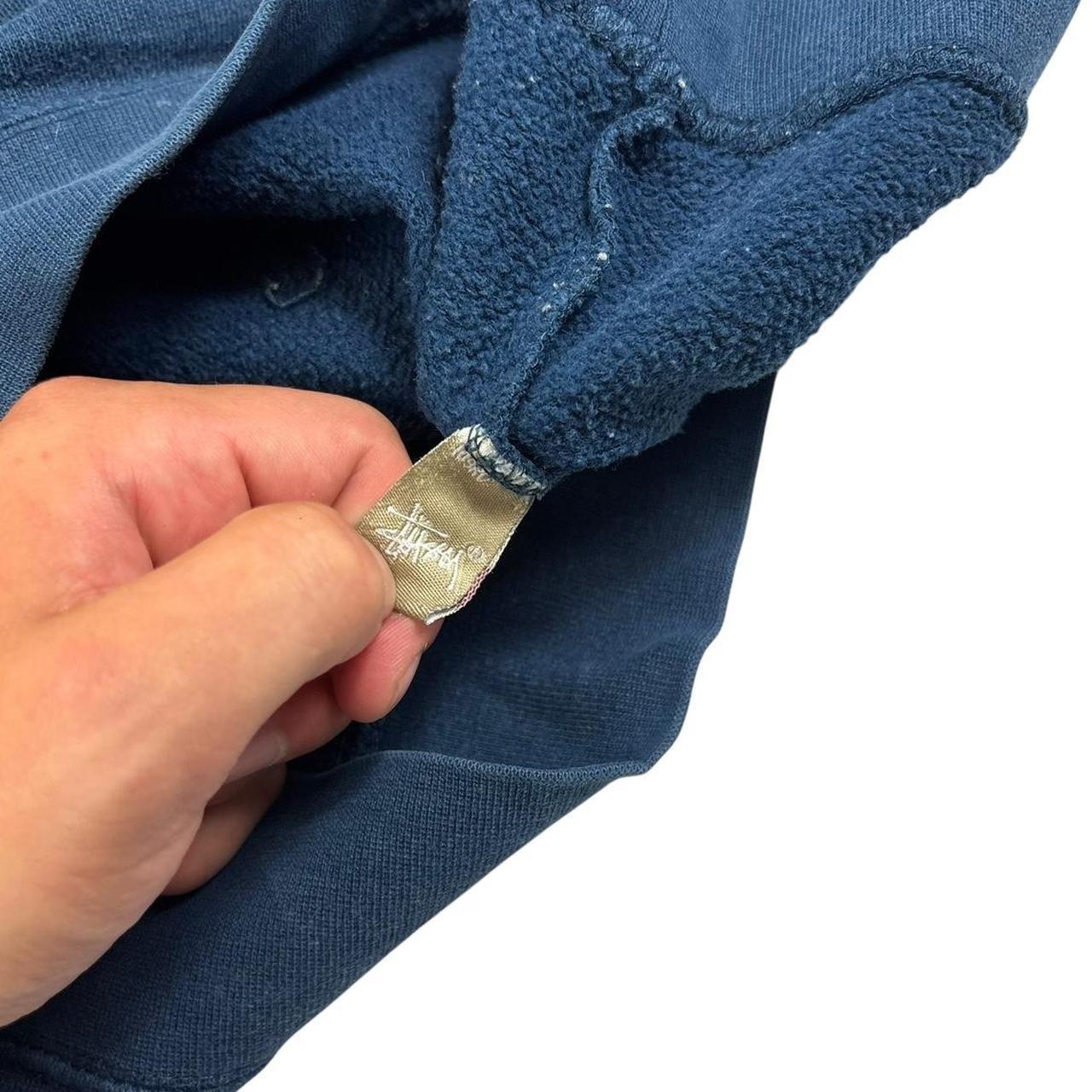 Stussy blue pullover sweatshirt (M)