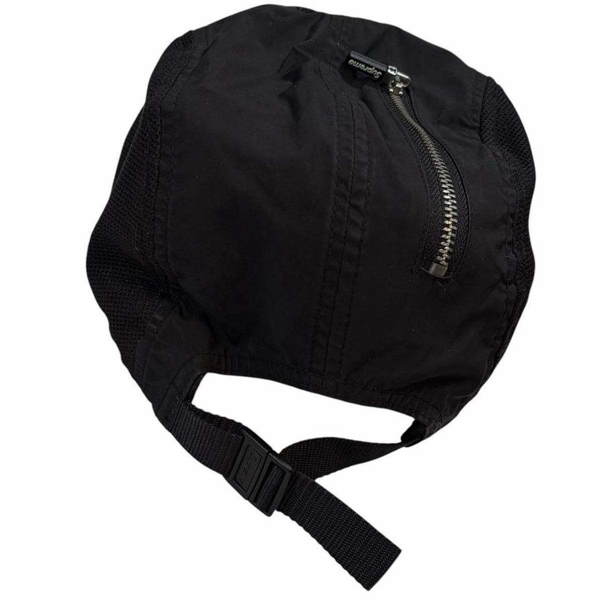 Supreme zip mesh camp cap
