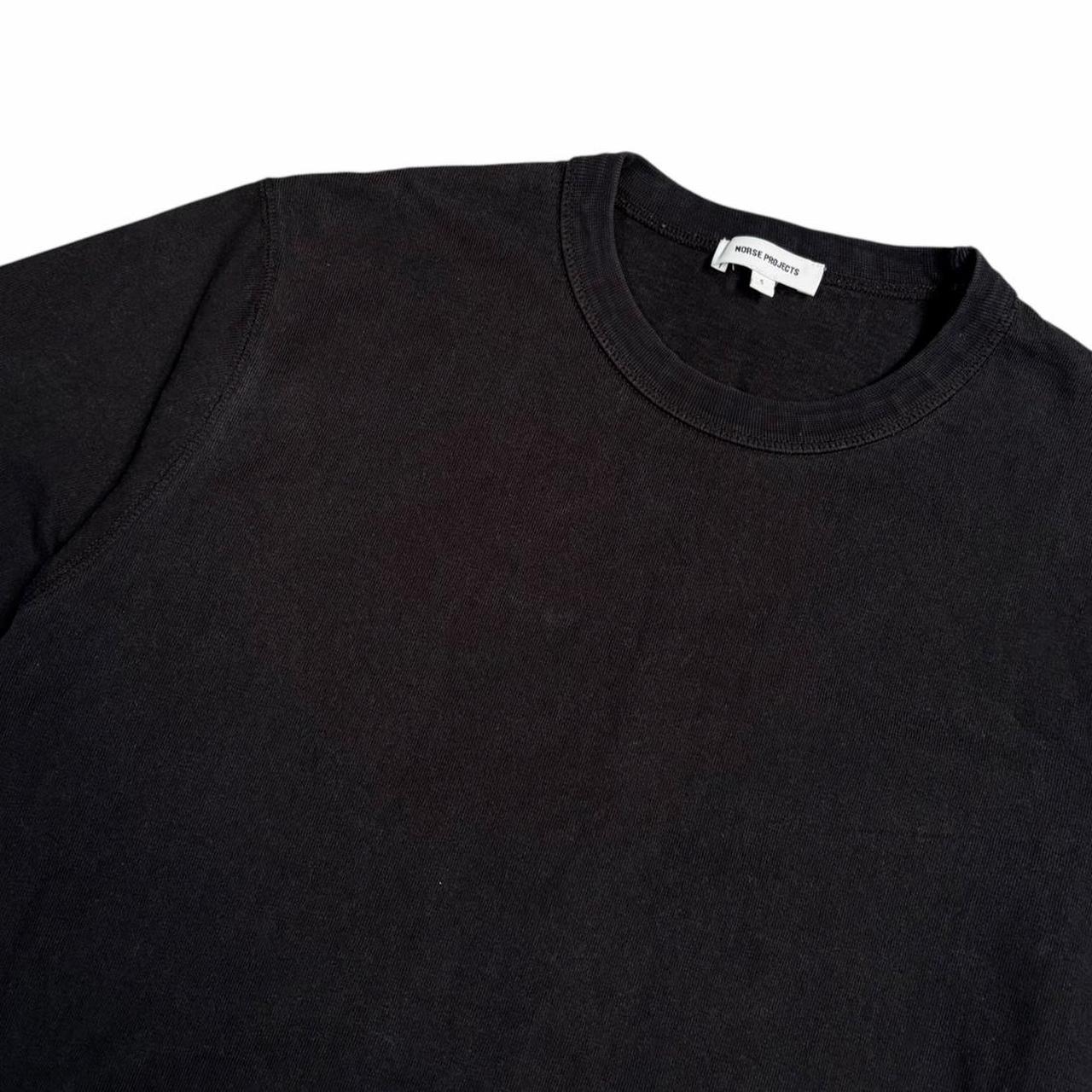 Norse Projects heavyweight black T shirt (S)