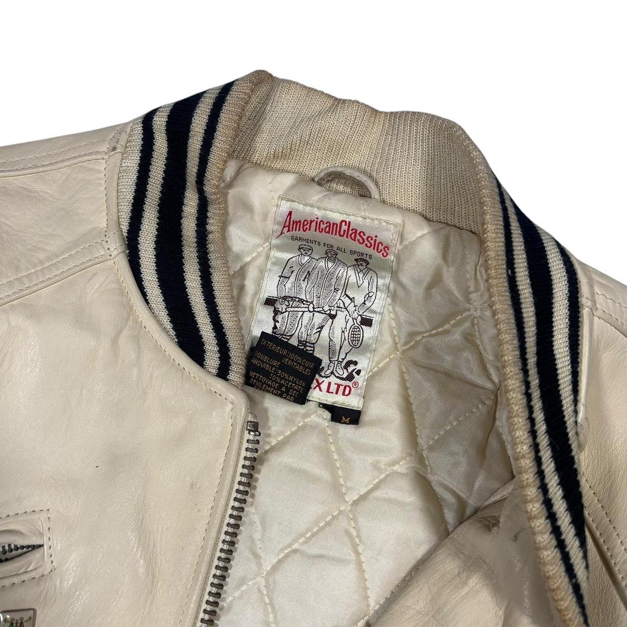 Avirex USA leather jacket (M)