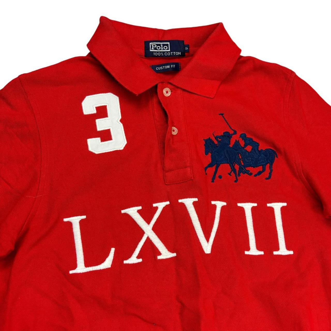 Ralph lauren big pony chief Keef style polo shirt