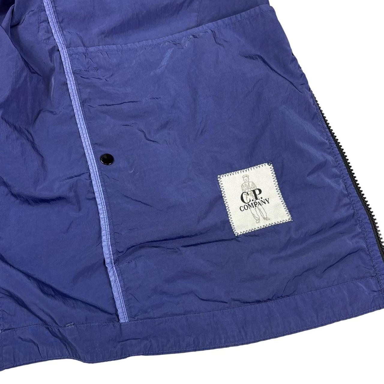 CP company chrome nylon shimmer windbreaker jacket (M)