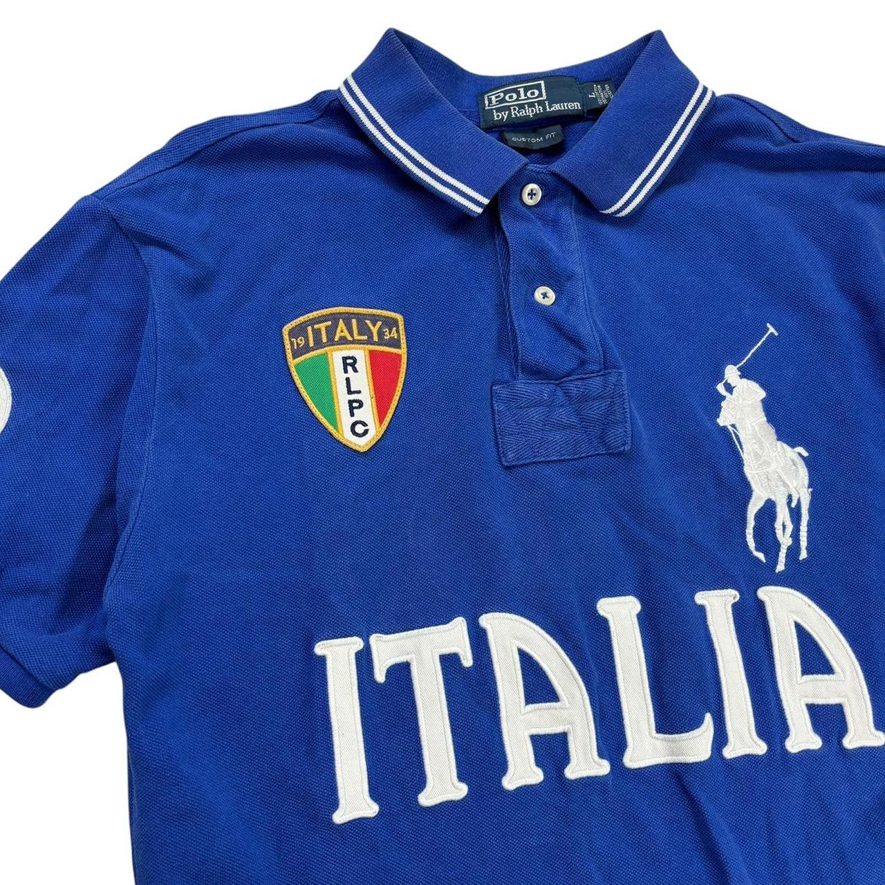 Ralph Lauren big pony chief Keef style Italy polo shirt (L)