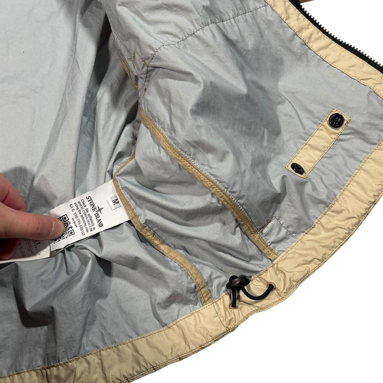 Stone island Membrana 3L TC windbreaker jacket (M)