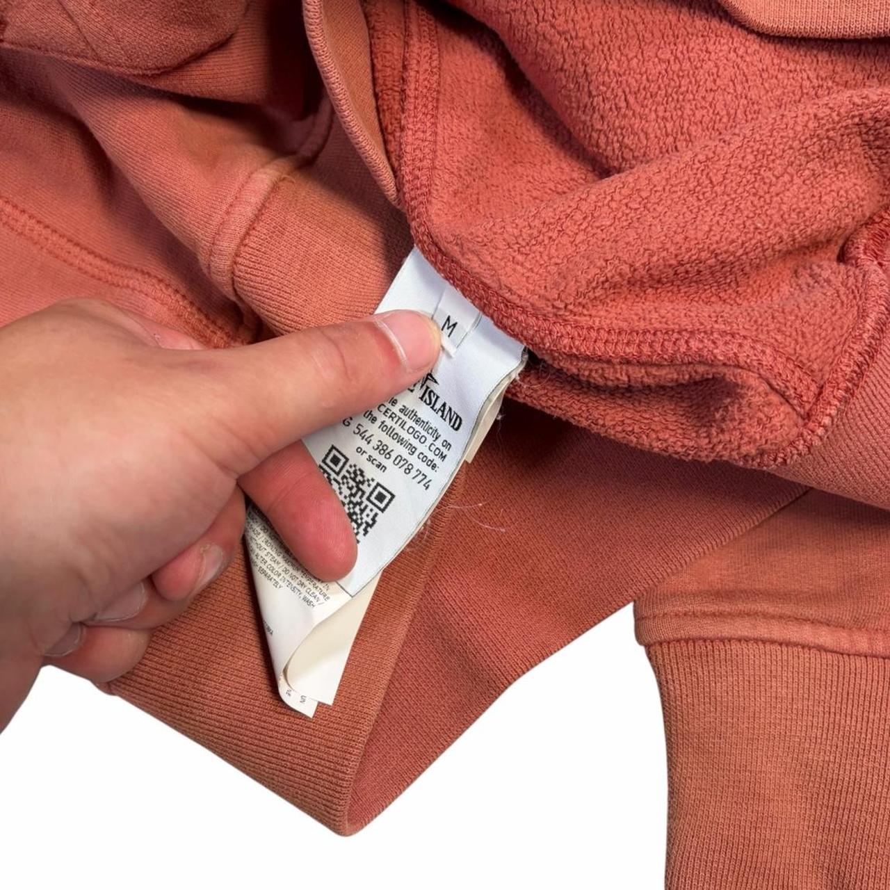Stone island pullover hoodie (M)