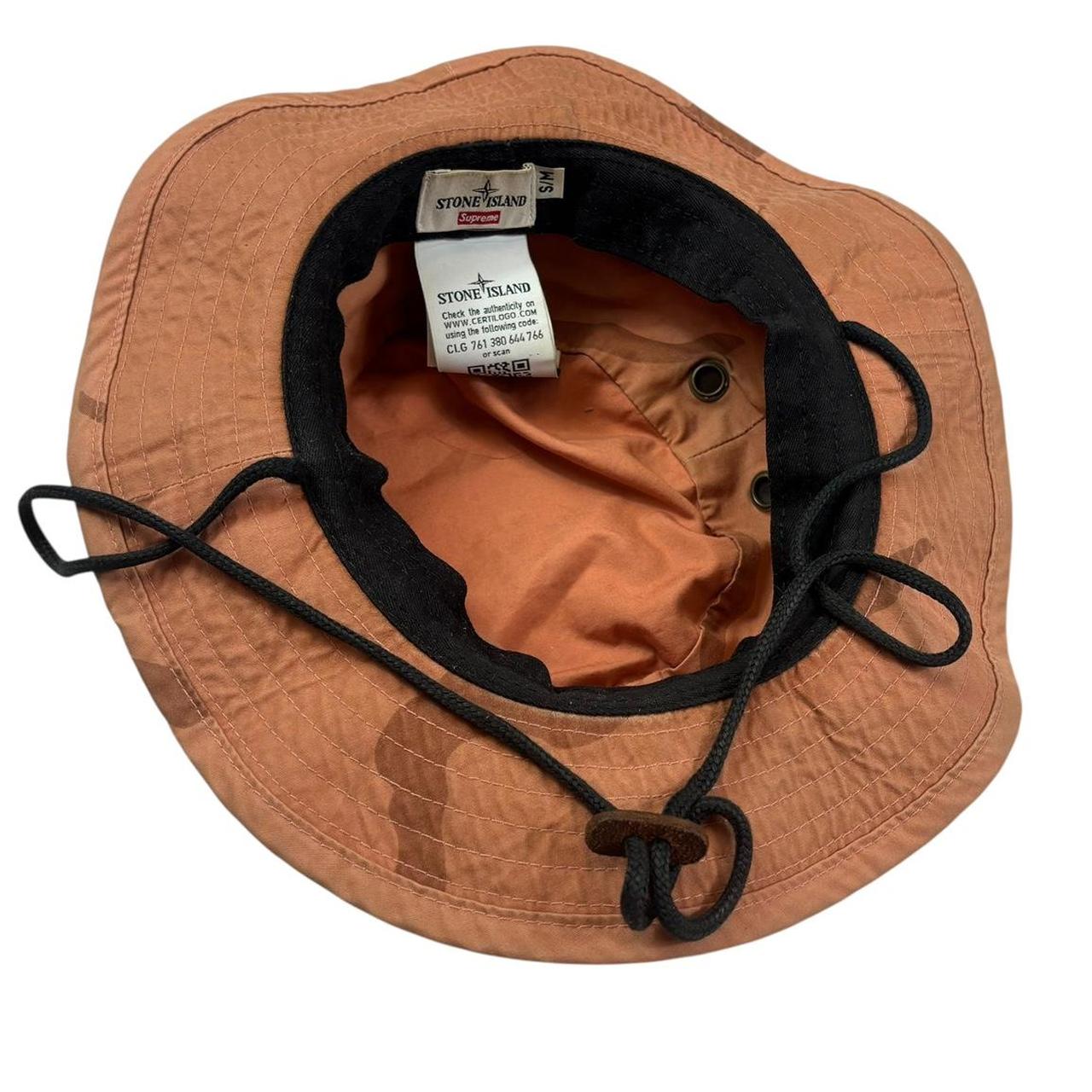 Supreme x Stone island camo boonie bucket hat (S/M)
