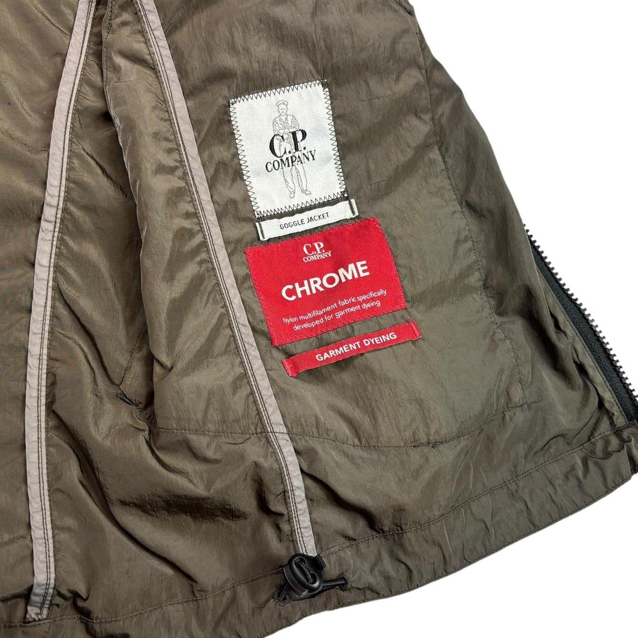 CP company chrome nylon goggle jacket (S)