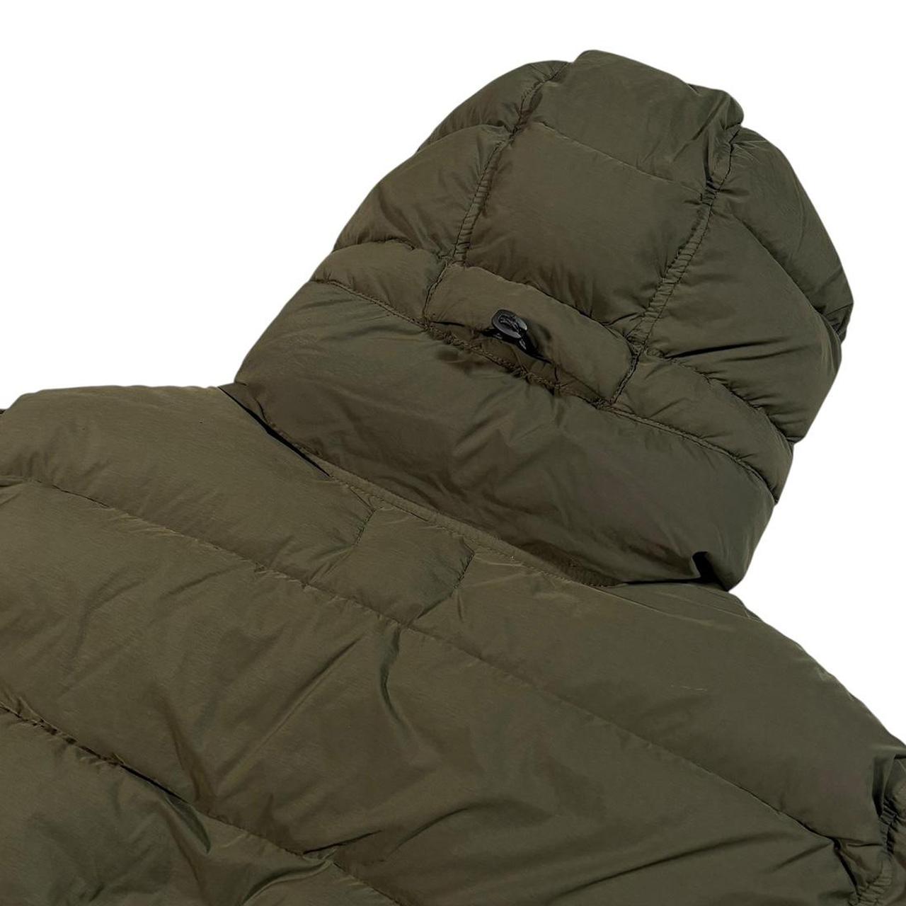 Stone island seamless tunnel nylon down puffer jacket (XL)