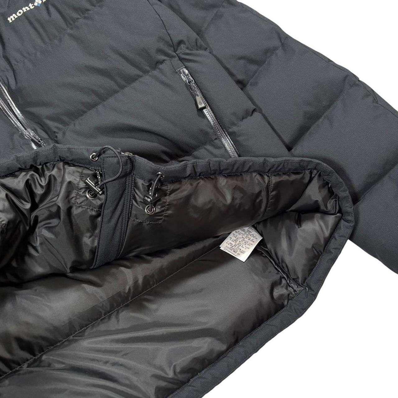 Montbell black down puffer jacket (L)